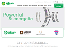 Tablet Screenshot of hilal.com.tr